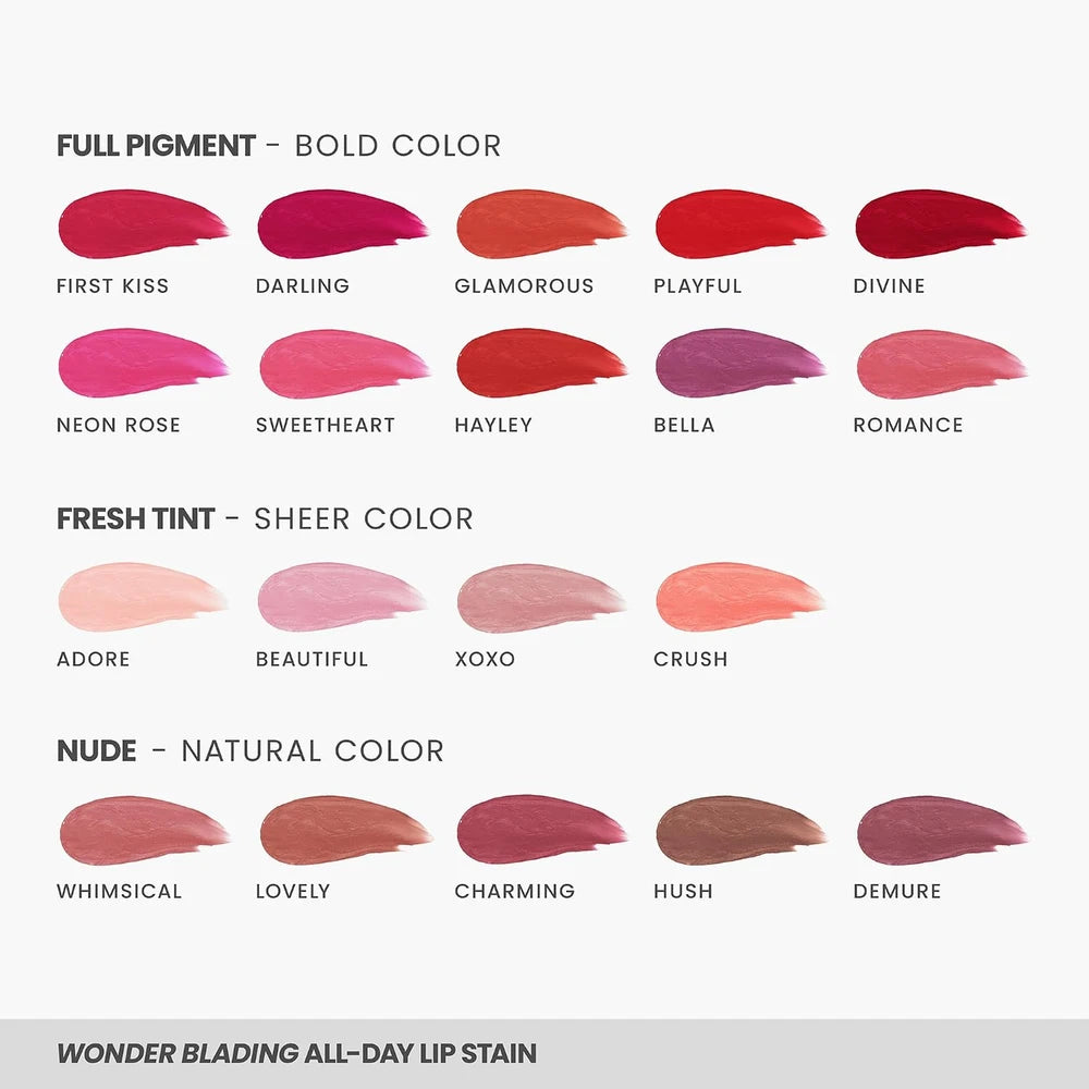 Wonderskin Long Lasting Lip Stain