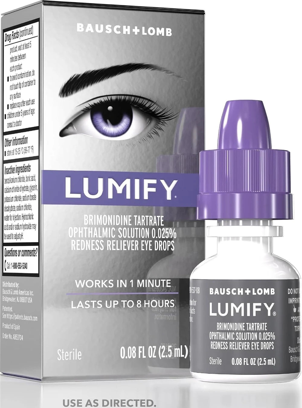 Lumify Redness Relief Eye Drops