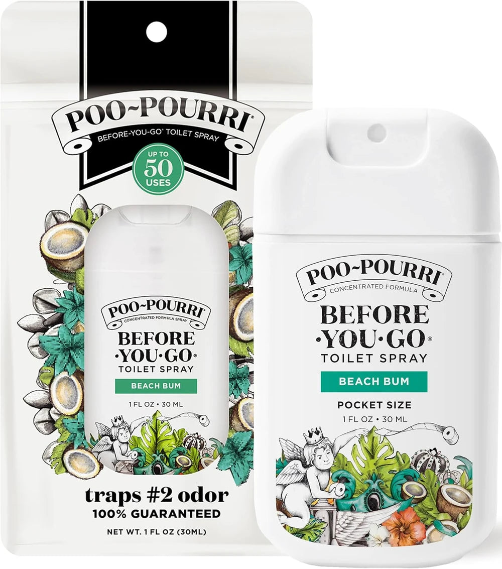 Pocket Toilet Spray Beach Bum