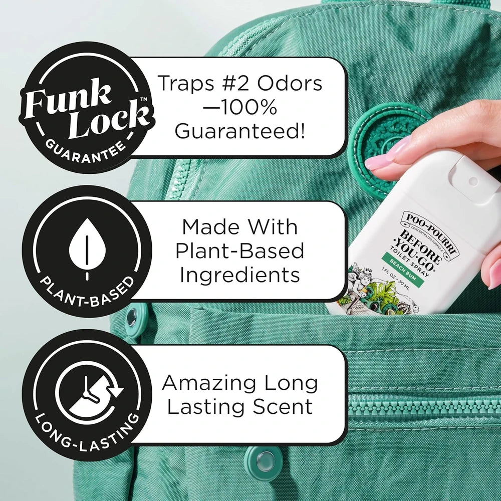Pocket Toilet Spray Beach Bum