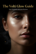 The Volti Glow Guide skincare ebook cover